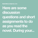 1984 Discussion Questions Quotations Novels Reading