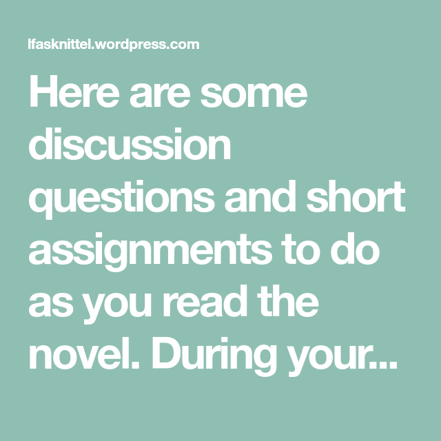 1984 Discussion Questions Quotations Novels Reading