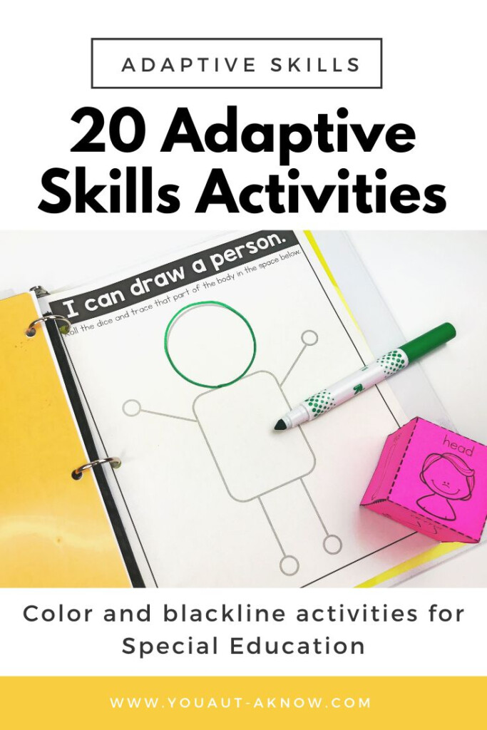20 Adaptive Skills Activities For The Special Education Classroom In 