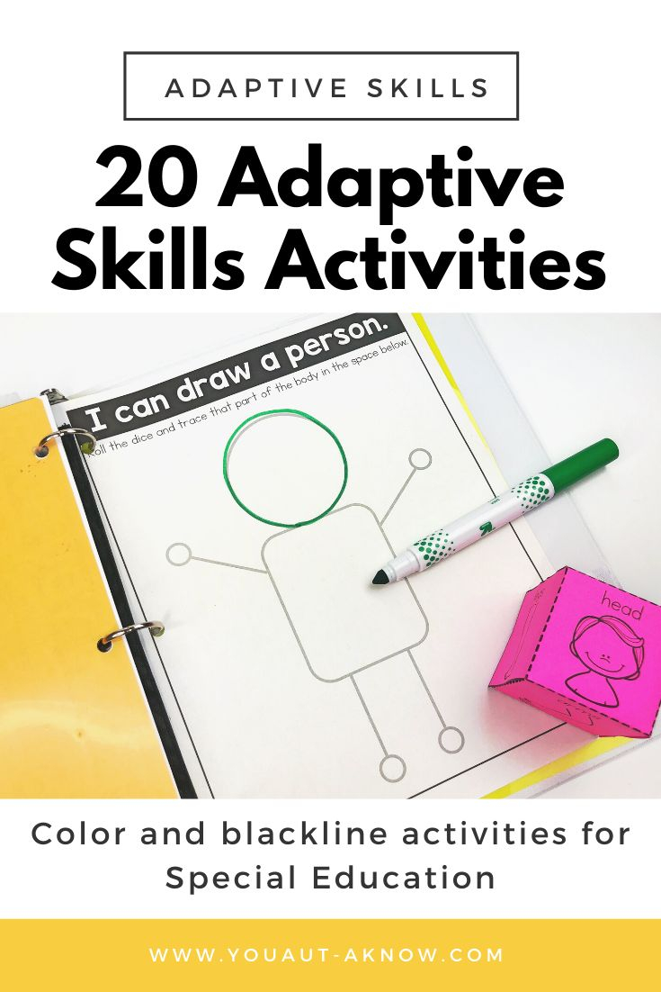 Adaptive skills worksheets skillsworksheets