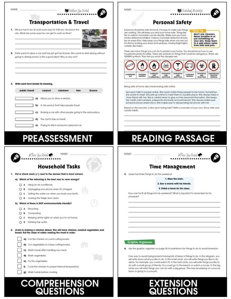 20 Life Management Skills Worksheets Worksheet From Home