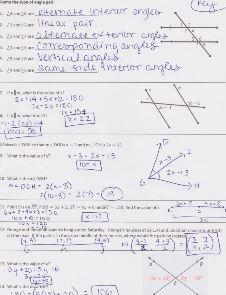 30 Proving Lines Parallel Worksheet Answers Education Template