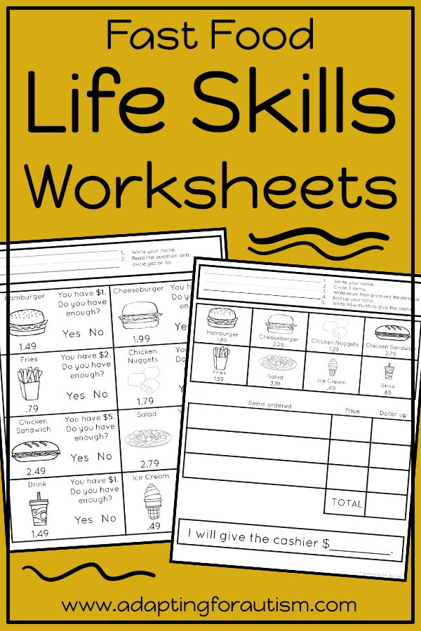 375 Best Functional Life Skills Lessons Images On Pinterest Life