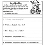 40 Scholastic 1st Grade Reading Comprehension Skills Worksheets