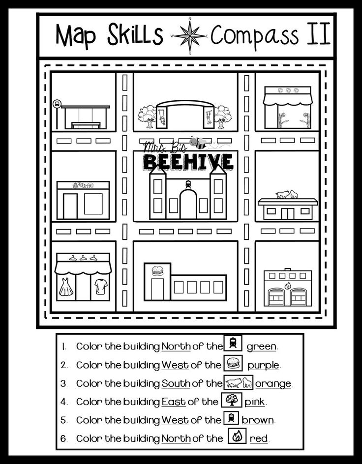 6 Worksheets 5th Grade Map Skills Scale Map Skills Worksheets Map 