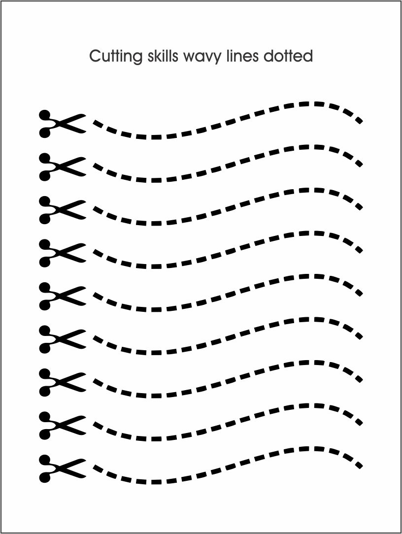 7 Best Cutting Shapes Printables Kindergarten Printablee