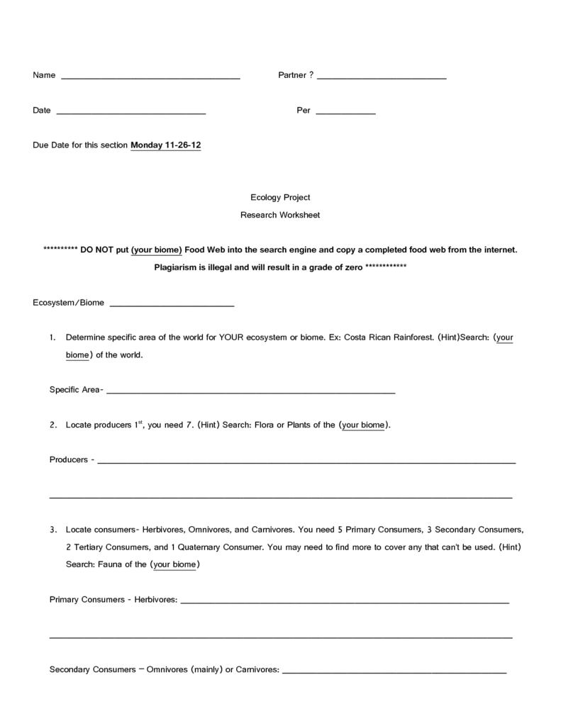 Biomes Of The World Worksheet Answer Key Printable Worksheets And 