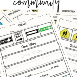 Community Signs Worksheets Reading In Real Life In 2020 Community