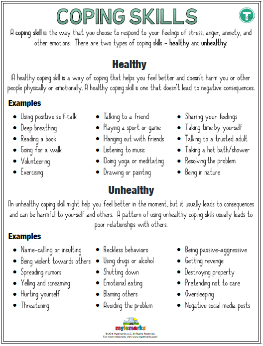 Coping Skills Teen