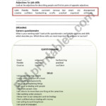 Describing Job Skills ESL Worksheet By Ekoum