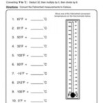 Fahrenheit To Celsius Worksheet Reading Skills Worksheets Teacher