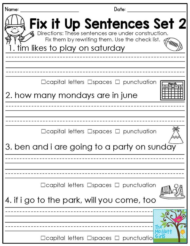 Free 1St Grade Language Arts Worksheets Pictures 1st Grade 2nd 