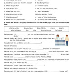 Giving Personal Information In 2020 Esl Reading Comprehension