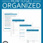 How To Get Organized Worksheets For Students Your Therapy Source