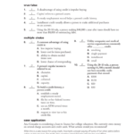 Lesson Seven Quiz Practical Money Skills