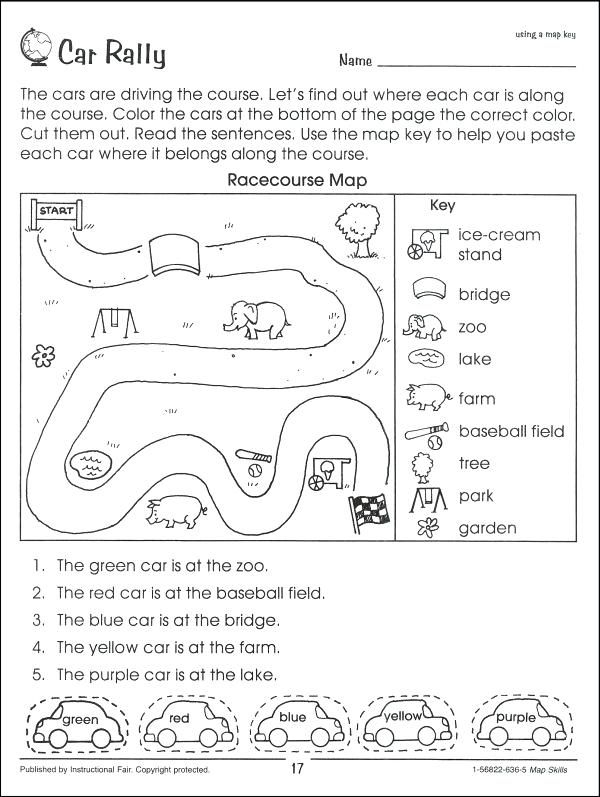 Map And Globe Skills Worksheets With 4th Grade Regard To Free