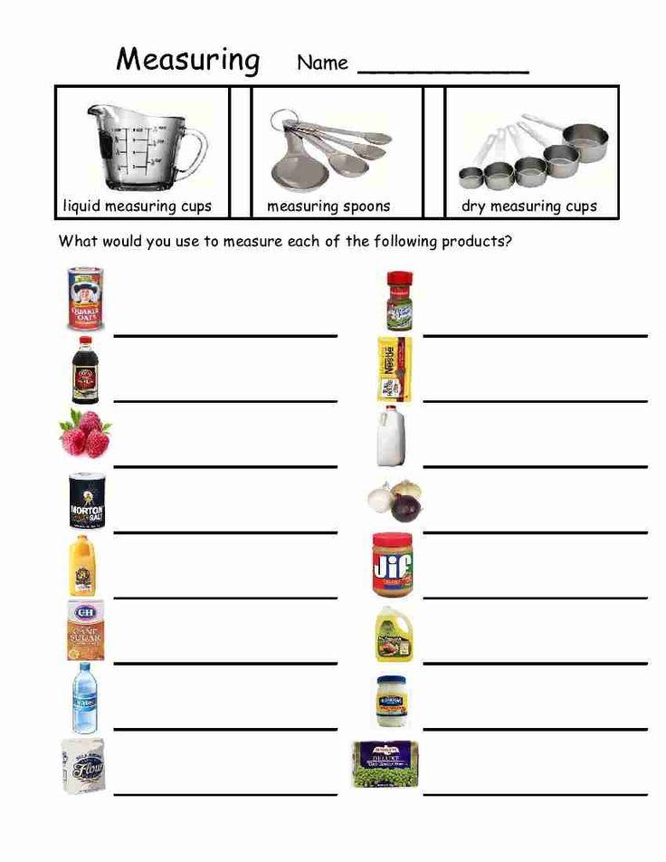 Measuring Devices Life Skills Classroom Life Skills Lessons