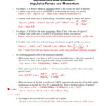 Momentum Worksheet Answer Key Perfect Docs