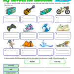 MY HOBBIES Listening Test A1 A2 Worksheet Free ESL Printable