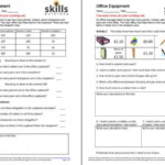 Office Equipment Entry Functional Maths Tasks X 3 Skills Workshop