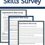 Organizational Skills Checklist Writing Exercises Organization