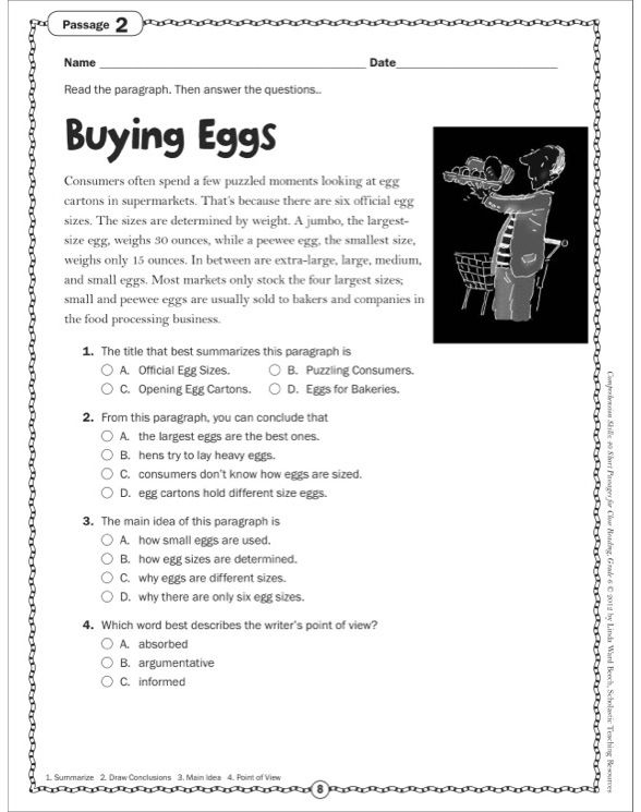 Point Of View Worksheet Answers