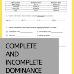 Punnett Square Worksheets And Other Genetics And Heredity Topics