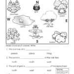 Reading A Map Worksheet Pdf Map Skills Worksheets Social Studies