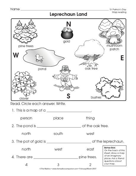 Reading A Map Worksheet Pdf Map Skills Worksheets Social Studies 