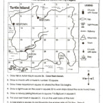 Reading A Map Worksheet Pdf Maps Location Catalog Online