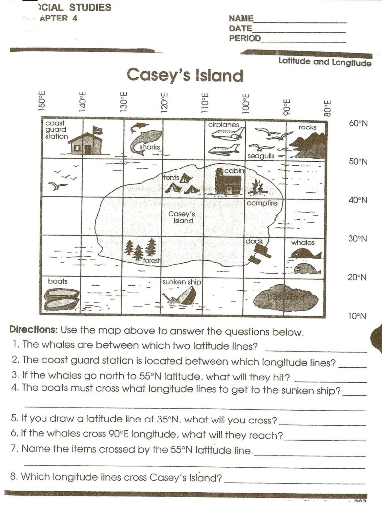 Science Skills Worksheet Answer Key Social Stu S Skills In 2020 Map 