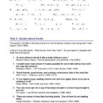Skills Worksheet Directed Reading A Answer Key Also Ks3 Reading