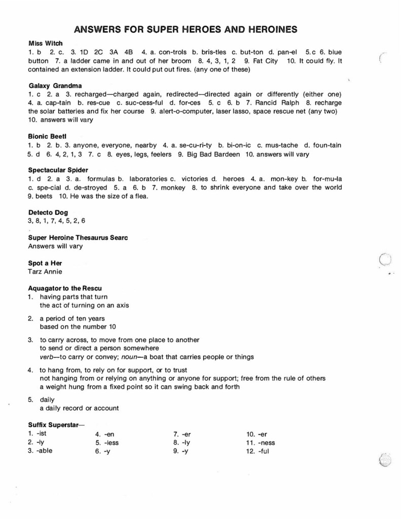 Skills Worksheet Directed Reading A Answer Key Worksheet