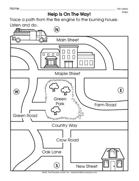 Social Studies Worksheet Map Skills The Mailbox Social Studies