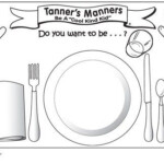 Table Settings For Kids Manners Preschool Manners Activities Manners