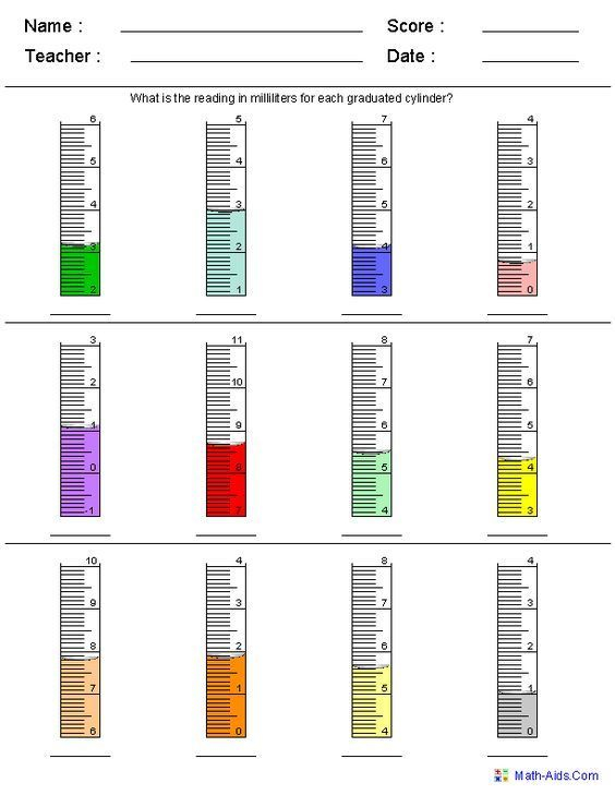 This Site Has Some Great Measurement Worksheets As Far As I Can Tell 