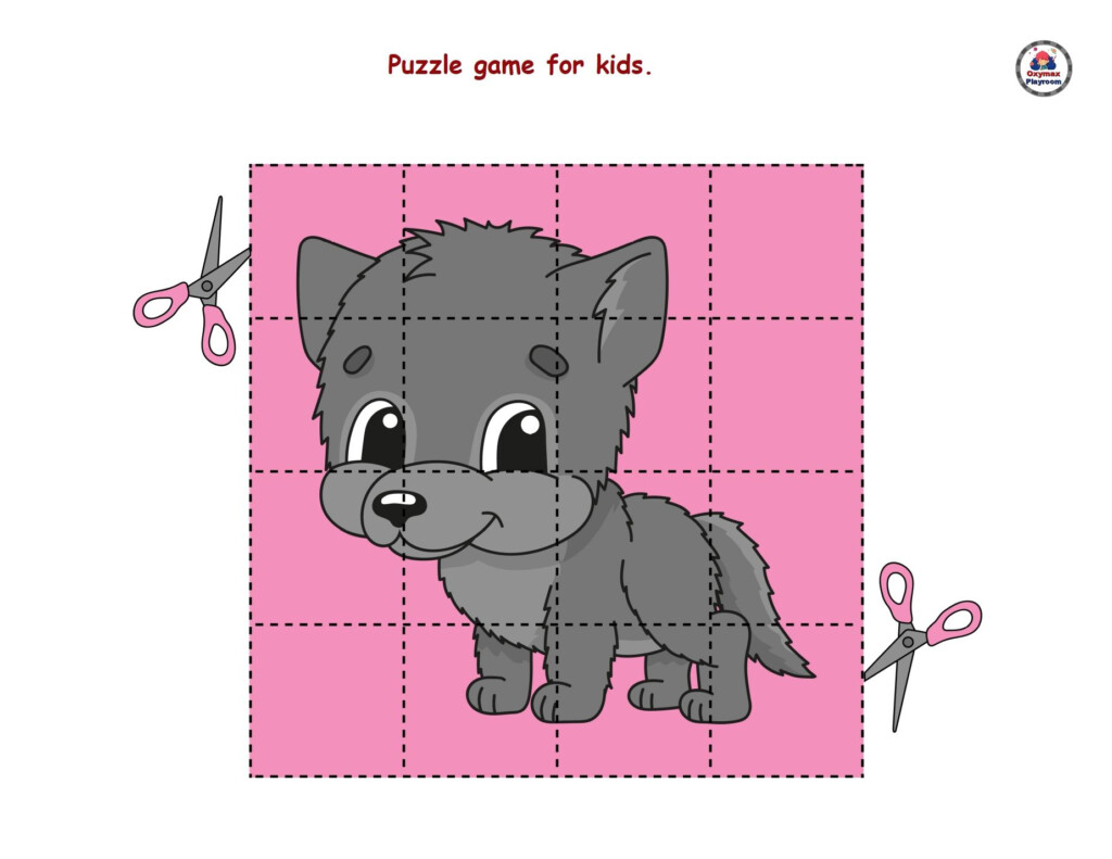 30 Scissors Skills Worksheets For Kids