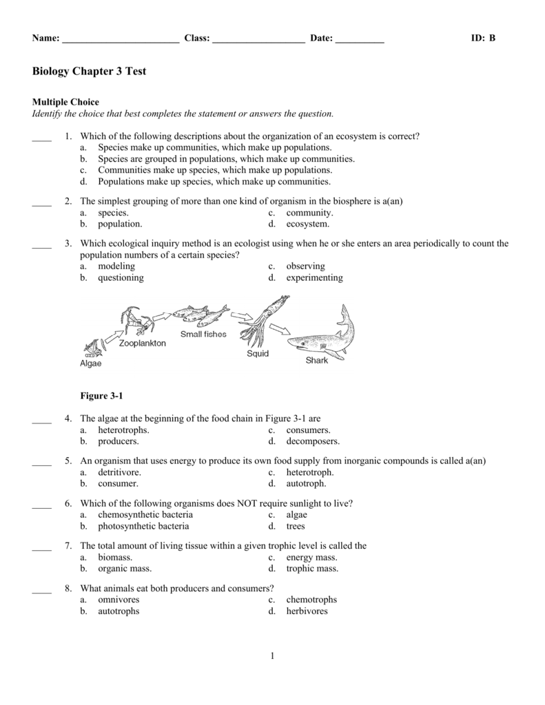 34 Biology Chapter 3 Worksheet Answers Free Worksheet Spreadsheet