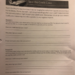 43 Credit Report Scenario Worksheet Answers Worksheet Master