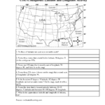 5th Grade Latitude And Longitude Worksheets Pdf Answers Thekidsworksheet