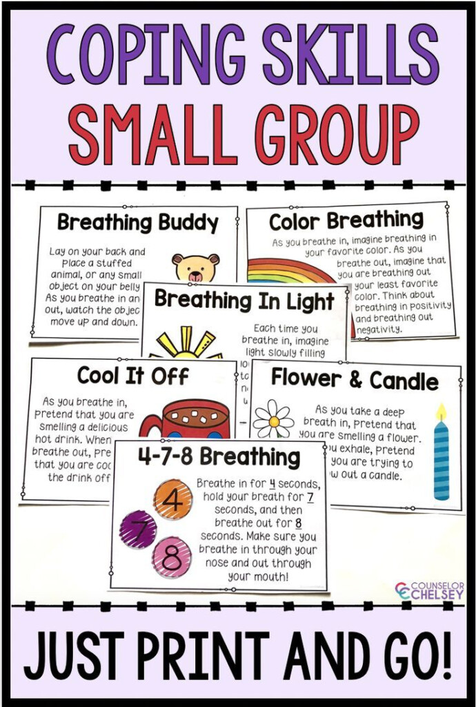 6 Session Coping Skills Small Group NO PREP Counselor Chelsey 