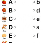 Alphabet Matching Worksheets For Preschoolers Alphabet Worksheets