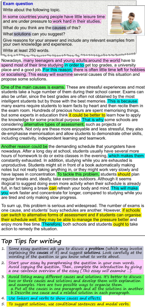 An Essay About Leisure Time And Academic Pressure LearnEnglish Teens 