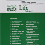 Bestseller Holt Biology Section 19 Review Answer Key
