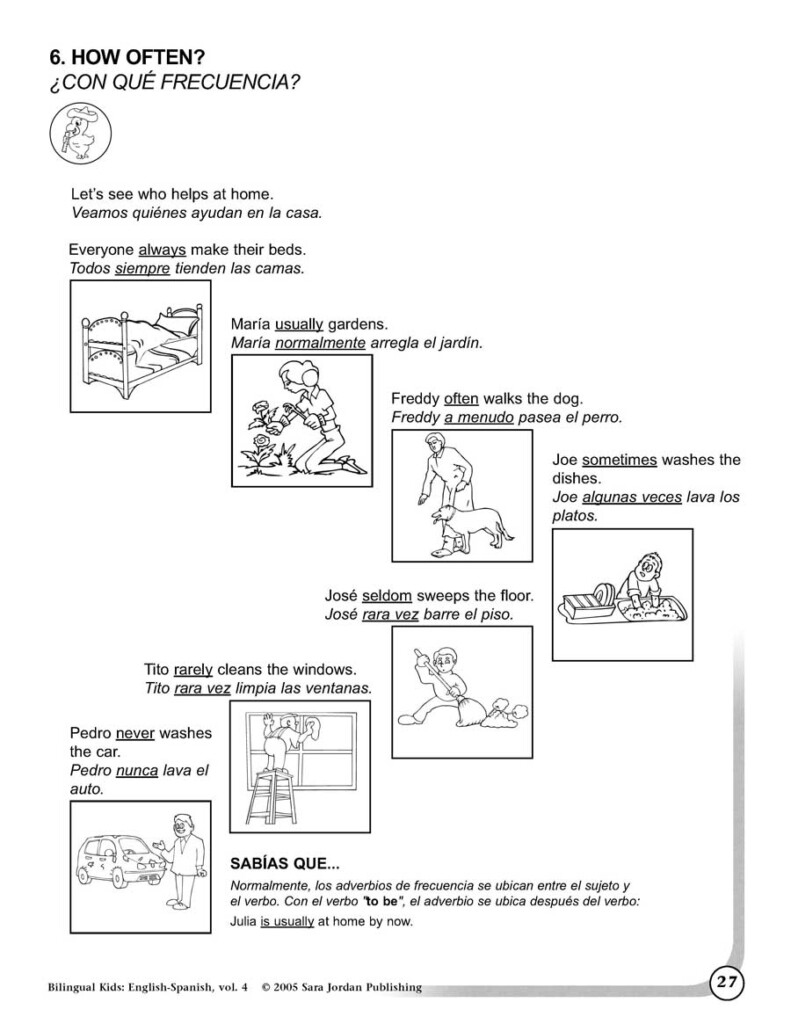 Bilingual Kids English Spanish Vol 4 Grades 1 To 5 EBook 