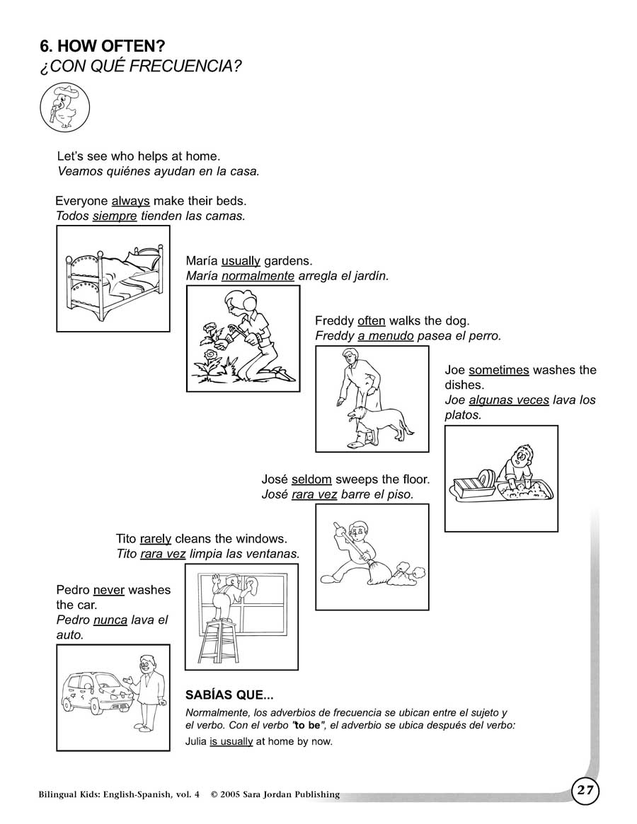 Bilingual Kids English Spanish Vol 4 Grades 1 To 5 EBook