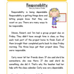 Character Education Worksheets Have Fun Teaching Teaching Reading
