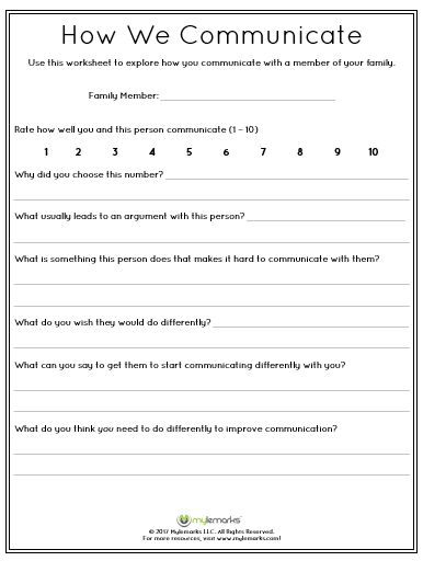 Communication Between Family Members Is Important For Building Healthy