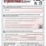 CYBERCRIME Worksheet Free ESL Printable Worksheets Made By Teachers