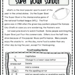 Editing And Proofreading Worksheets Sentence Correction Worksheets